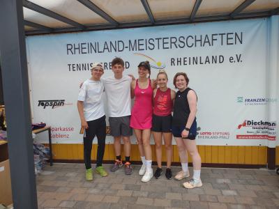 Weitere Erfolge bei den Rheinland-Meisterschaften und dem Rheinland LK Turnier über Pfingsten